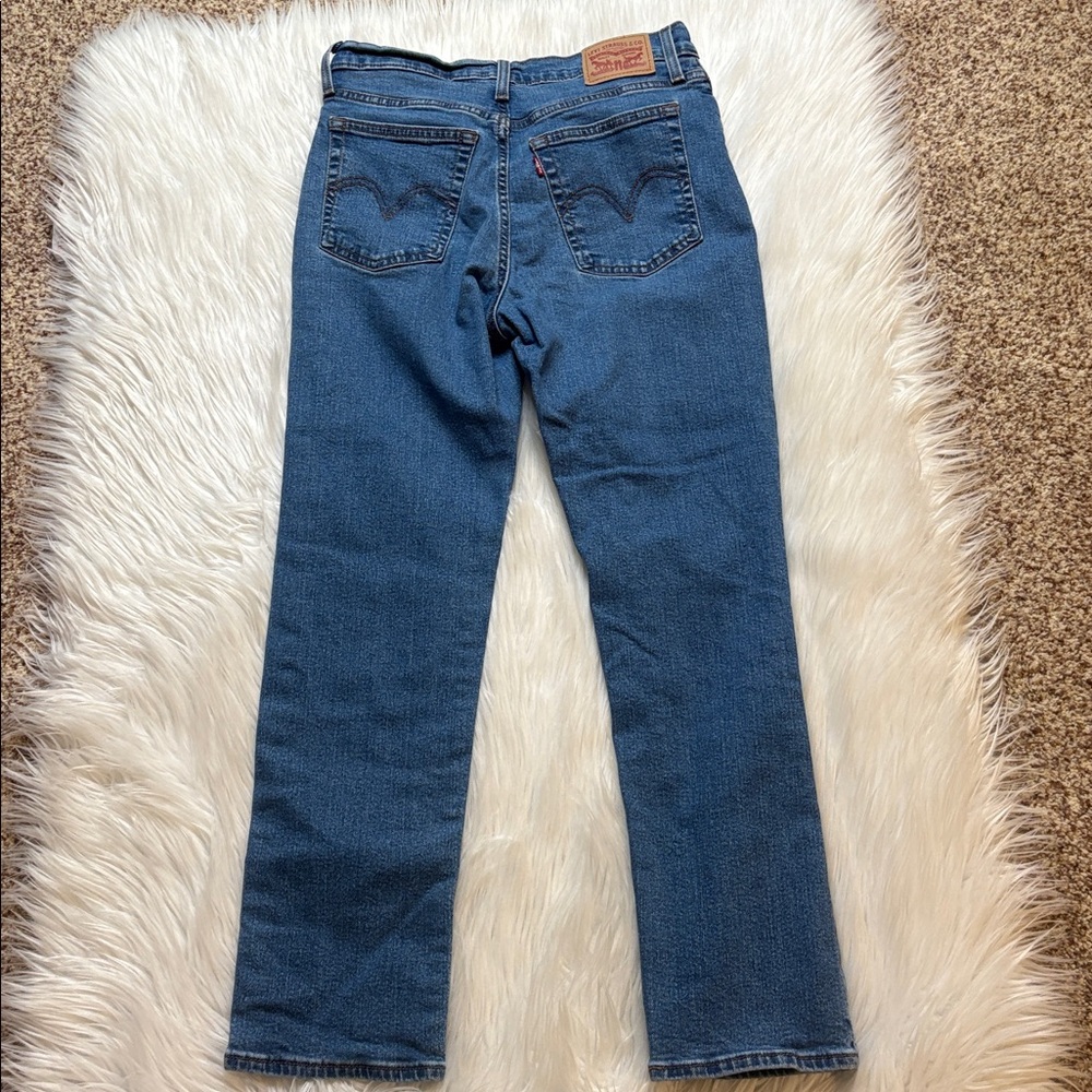 Levi’s Wedgie Straight Jeans, Size 28 - Picture 10 of 12